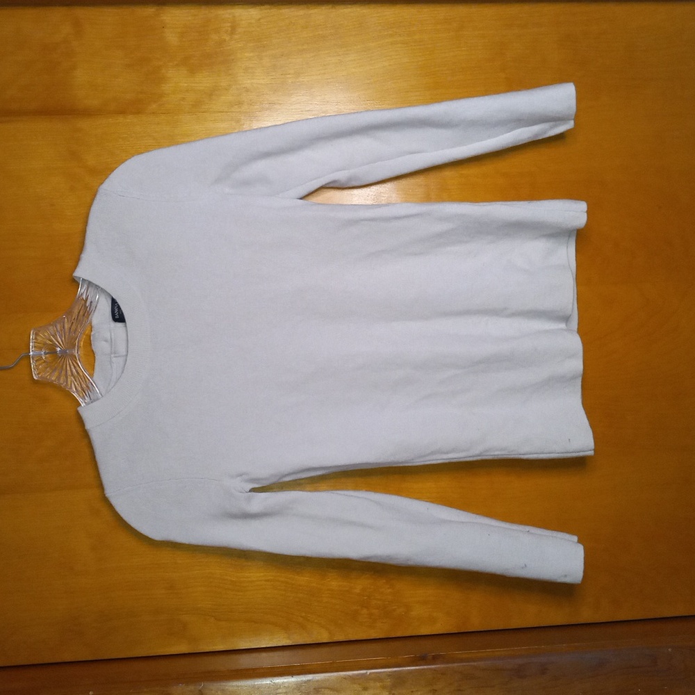 Banana Republic 100% Merino Extra Fine Wool Long Sleeve Sweater Sz. M